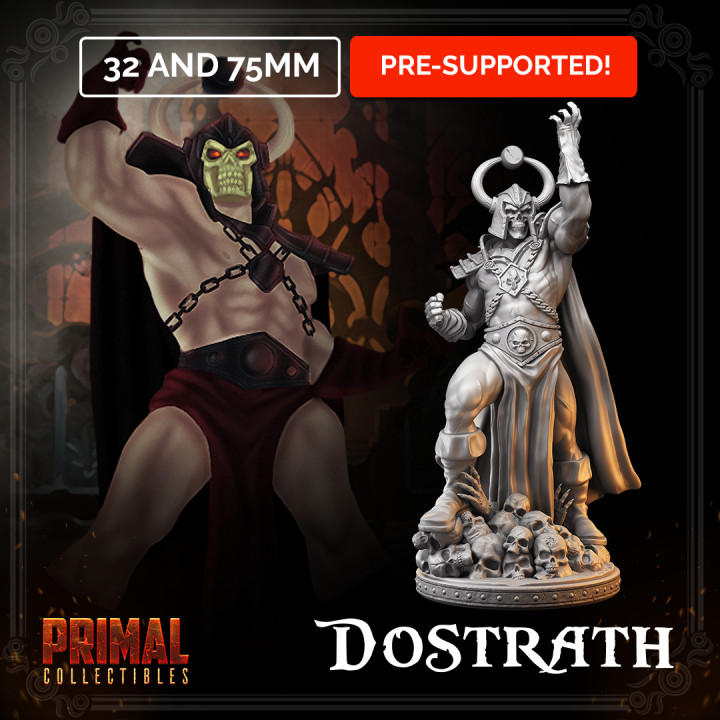 $5.00Dark sorcerer - Dostrath - MASTERS OF DUNGEONS QUEST
