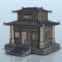 Oriental  temple 9 - Age of Sigmar Bolt Action Flames of War scenery terrain wargame Modern image