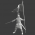 Medieval Russian Noble with banner image