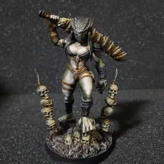 Picture of print of VIXEN SKULL HUNTER - TUSK MASTER THE FIRST BORN