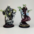 Specters set 4 miniatures 32mm pre-supported print image