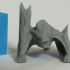 Dire Bat - Tabletop Miniature (Pre-Supported) print image