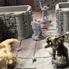Picture of print of INSTADUNGEON™ Fantasy Starter Set: dungeon tiles compatible with D&D, Pathfinder and more