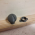 Push-pull knob system for model railway points/switchs/turnouts image