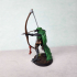 Kenku Ninja - Archer - PRESUPPORTED - 32mm scale - Illustrated & Stated print image