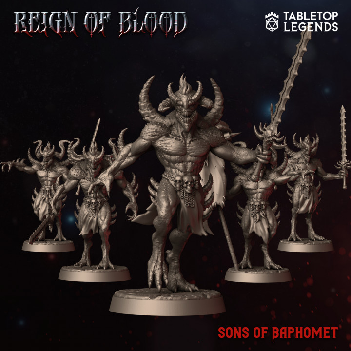 Sons of Baphomet - Tabletop Legends's Cover
