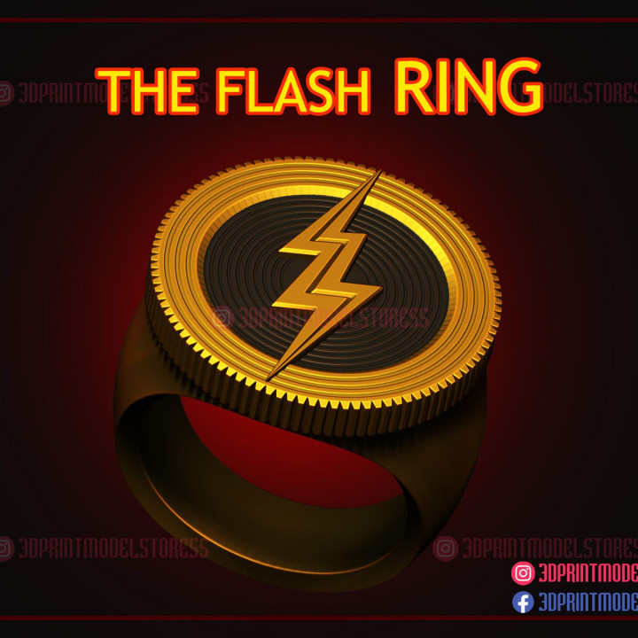 The Flash Ring - The Flash Movie 2022