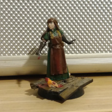 Picture of print of Butcher Witch [PRE-SUPPORTED]