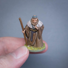 Picture of print of Friar [SUPPORTLESS AND SUPPORTED]