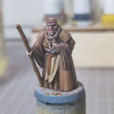 Picture of print of Friar [SUPPORTLESS AND SUPPORTED]