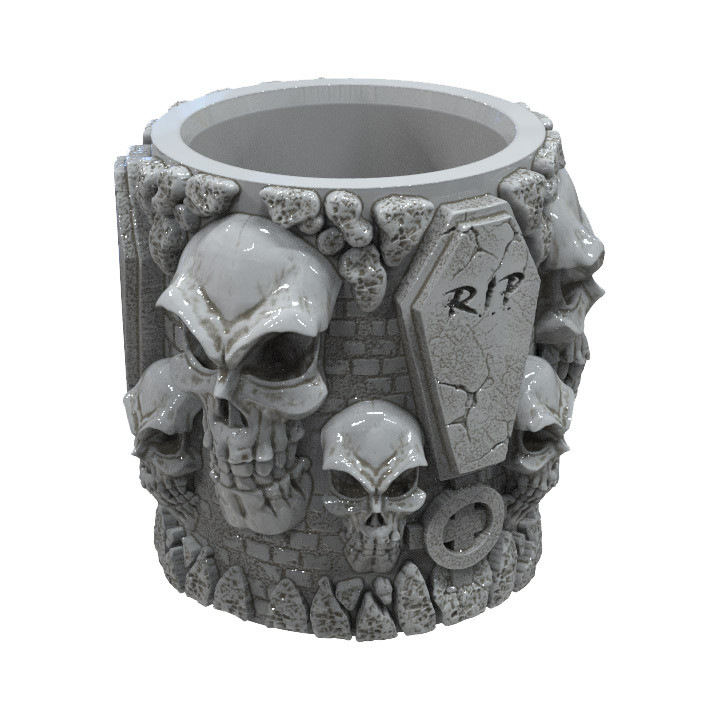 Undead dice cup's Cover