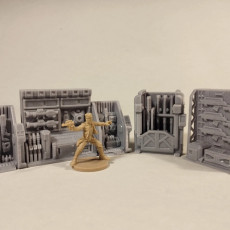 Picture of print of Sci-fi Scenery - Armory and Tools/Components [Support-free]
