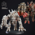 Constructs - 9 Model Pack - PRESUPPORTED - 32mm scale image