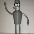Futurama Bender with exchangeable mouth and eyes image