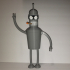 Futurama Bender with exchangeable mouth and eyes image