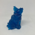 Figurine of Wondrous Power - Crystal Cat print image