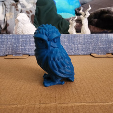 Picture of print of Figurine of Wondrous Power - Serpentine Owl