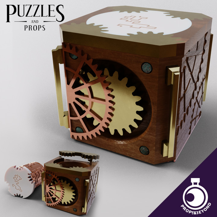 Puzzle - The Ticking Labyrinth's Cover