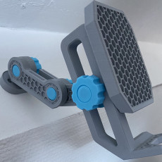 Picture of print of Girder Phone Stand (with MagSafe option!) - now with adjustable shelf!