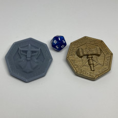 Picture of print of Dwarven Coin