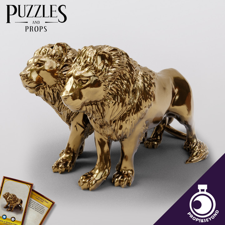 Figurine of Wondrous Power - Gold Lions's Cover