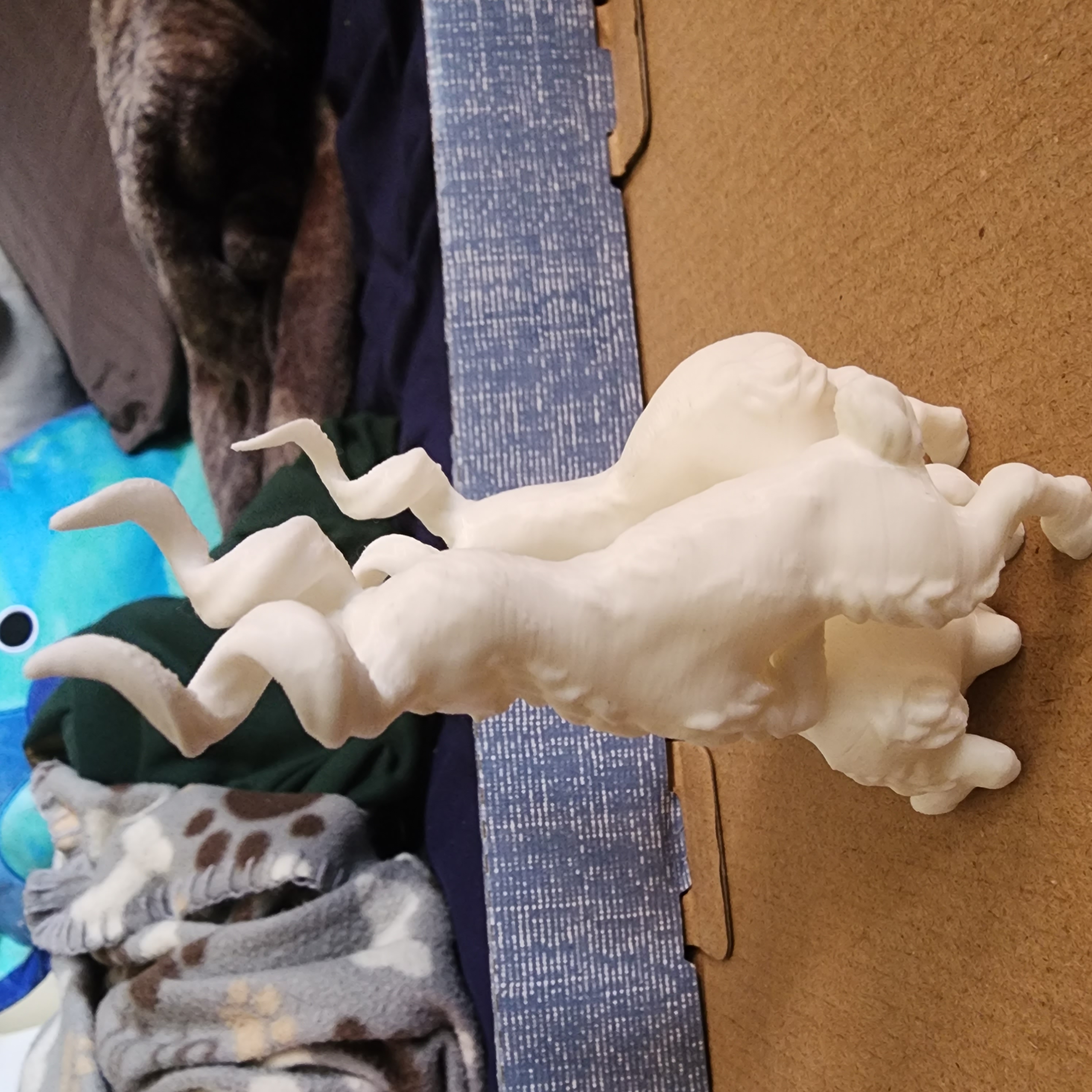 3D Printable Figurine of Wondrous Power - Ivory Goats by Props&Beyond