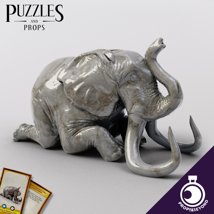 Figurine of Wondrous Power - Marble Elephant's Cover