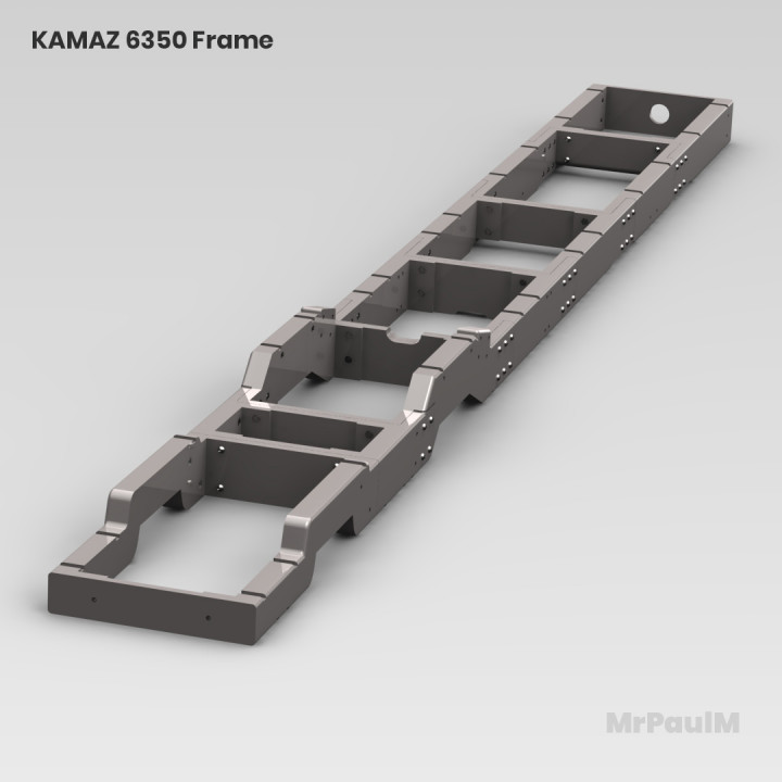 KAMAZ 6350 8x8: Frame