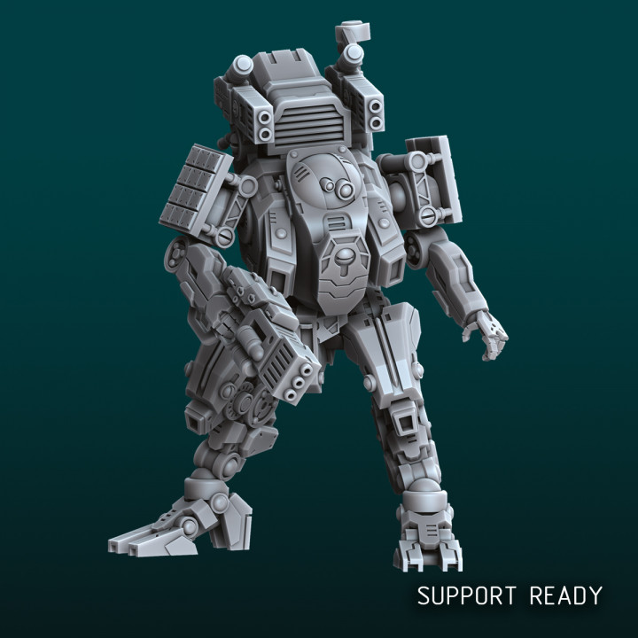 3D Printable Battlesuit by Anton