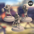 Farmers of the Realm of Eros (3 miniatures) – 3D printable miniature – STL file image