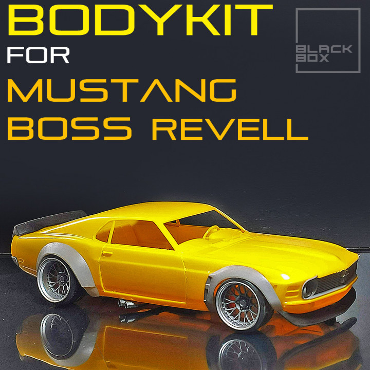 $11.80BODYKIT For Mustang Boss 302 1970 Monogram/Revell 1/24