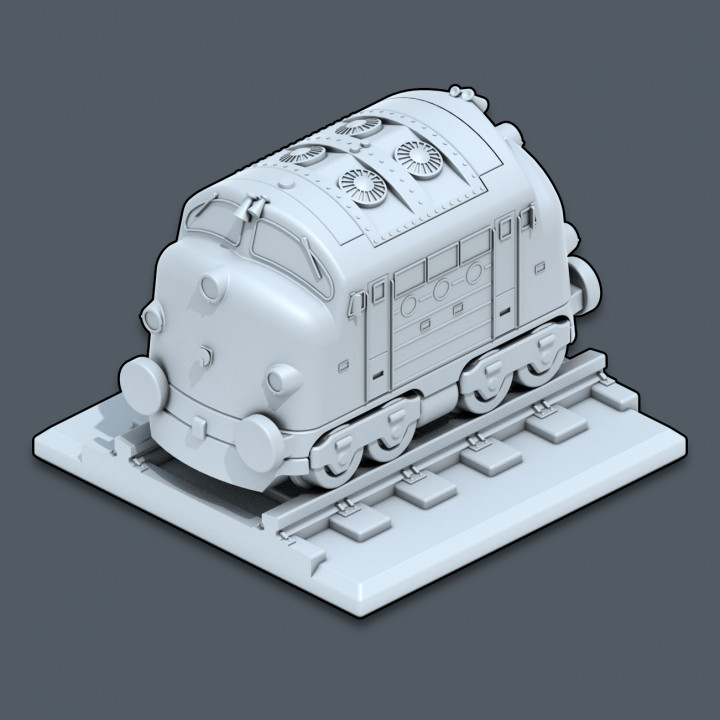 Bulldog - Trains & Rails World - STL files for 3D printing's Cover