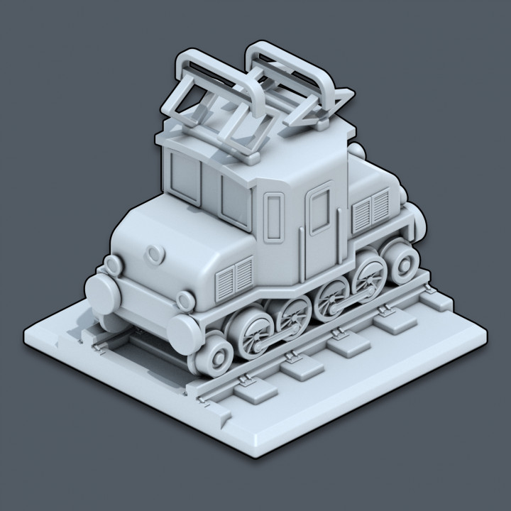 Croc - Trains & Rails World - STL files for 3D printing's Cover