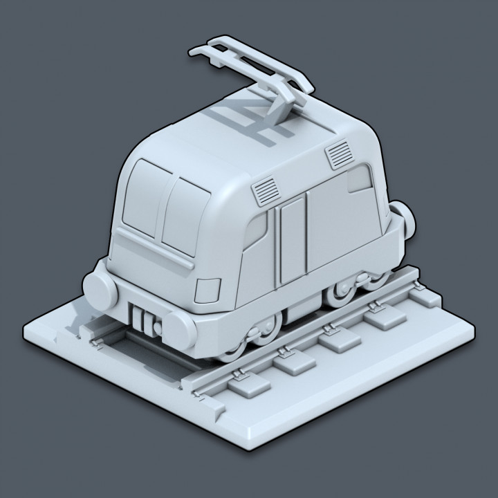 Electron - Trains & Rails World - STL files for 3D printing's Cover