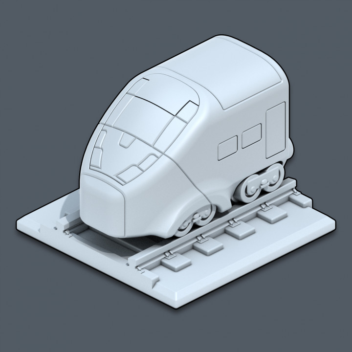 $3.99Pegasus - Trains & Rails World - STL files for 3D printing