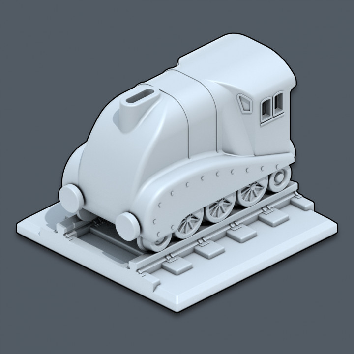 Swan 500 - Trains & Rails World - STL files for 3D printing's Cover