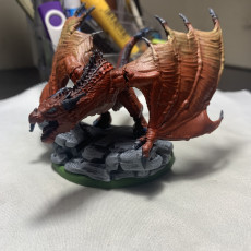 Picture of print of Draconic Wyvern / Bulky Dragon / Flying Fire Drake