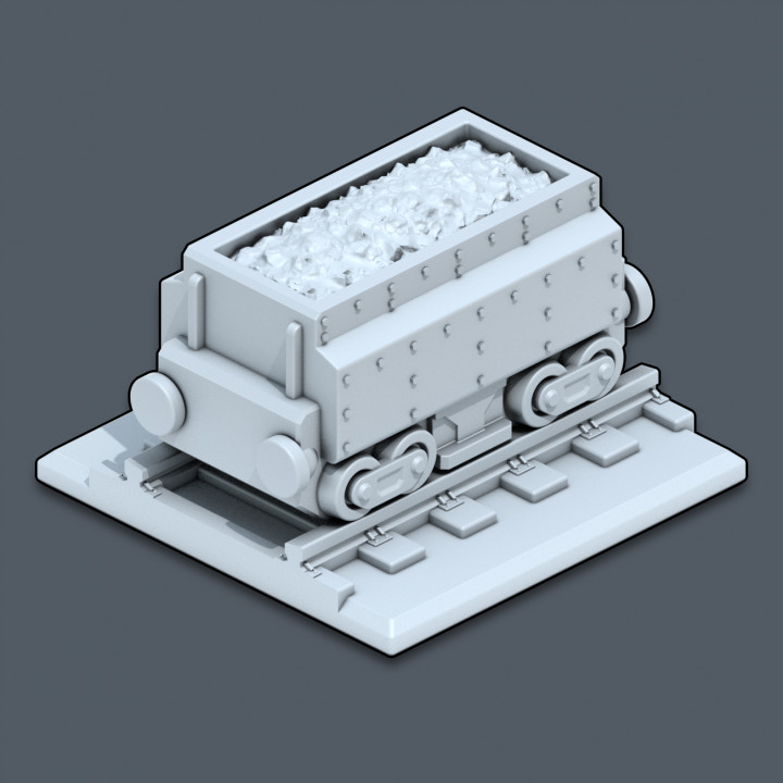 $3.99Tender - Trains & Rails World - STL files for 3D printing