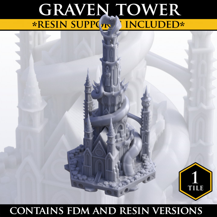 Hexton Hills Graven Tower's Cover