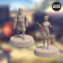 Civilians of Ago Cadmus, City of Eros (2 miniatures) – 3D printable miniature – STL file image