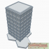 Modern Building 3 with Hex Base MHB003 image