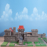 Complete castle for 25mm base minis / Gridbased image