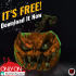 FREE Halloween Horror Pumpkin (Pre-supported) image