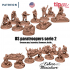 US paratroopers ww2 x10 serie 2 - 28mm for wargame image