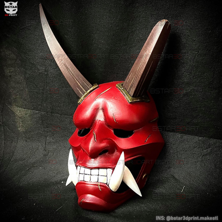 $28.00Oni Devil Mask - High Quality Details -Halloween Cosplay