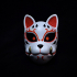Japanese Kitsune Mask - High Quality Details -  Halloween cosplay print image