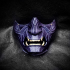 Japanese Mask - Hannya Ghost Mask Patterned - High Quality Details image