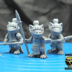 Picture of print of Mousle Knights with Spears (pre supported)