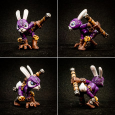 Picture of print of Rabbit Rogue (pre-supported included)