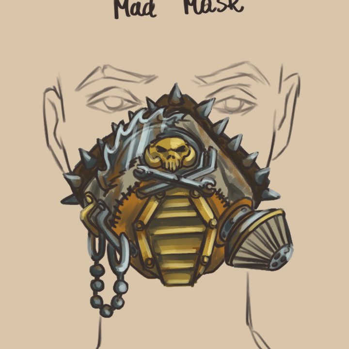 Mad Mask - Post-Apo Mask's Cover